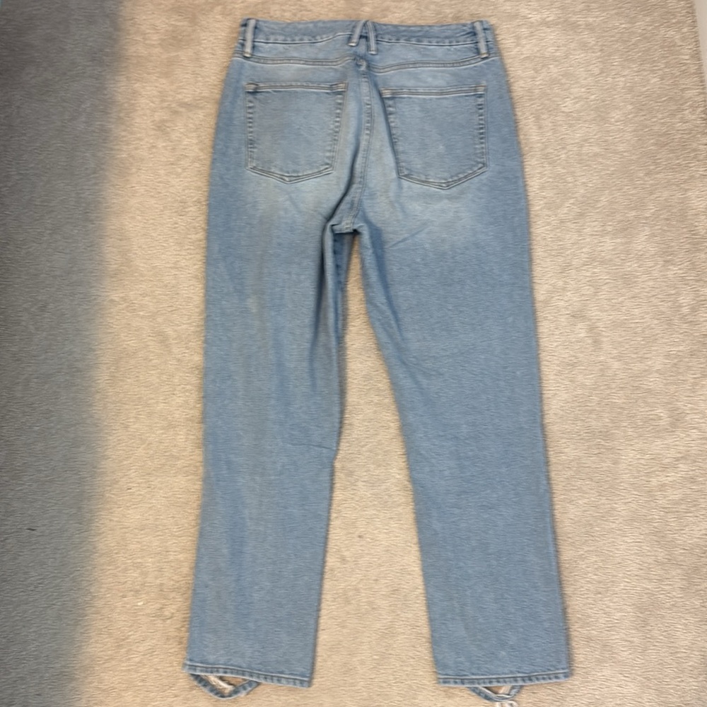 Good American 8/29 cropped denim jeans ๐ - Picture 3 of 6